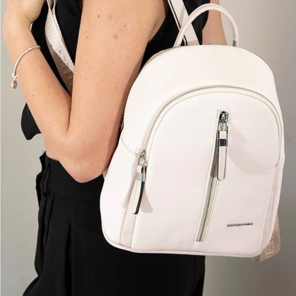 Elegant Cream Backpack for Women